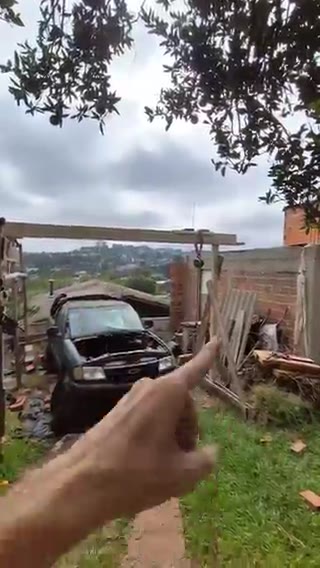 Talha montada pra descer o motor no cofre