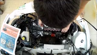 Montando o cabeçote no bloco
