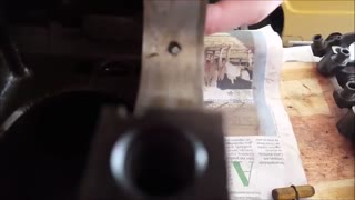 Problema nos canais de lubrificação do comando