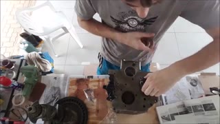 Folga axial do comando de válvulas
