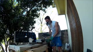 Fundo fosfatizante e PU